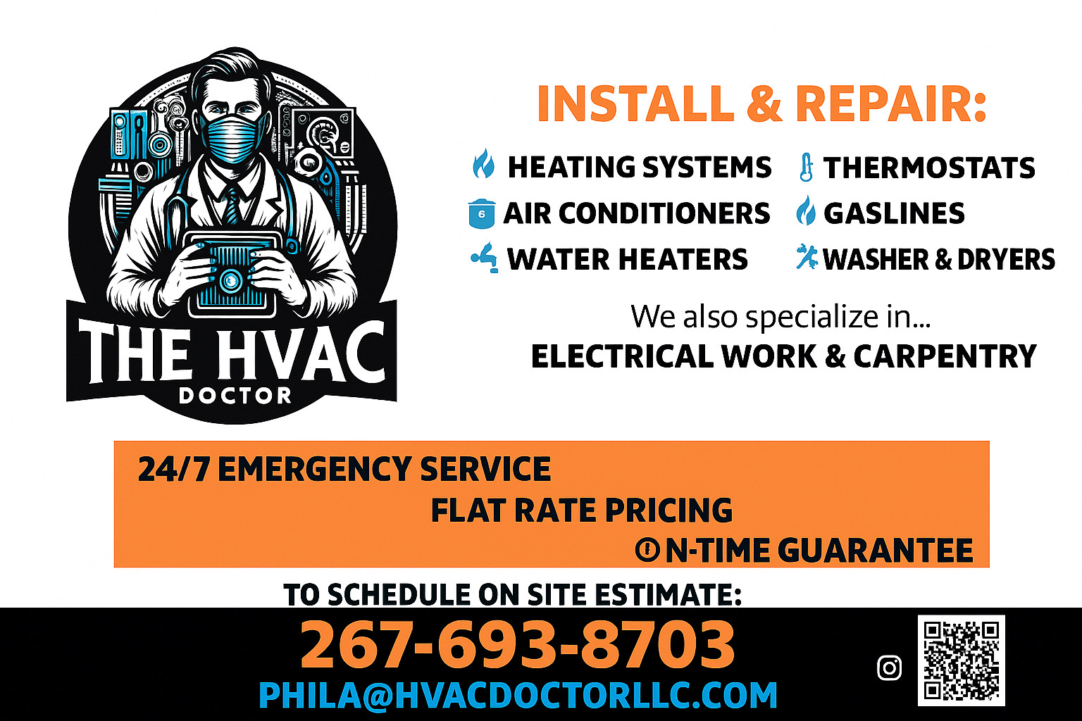 HVAC services flyer 2